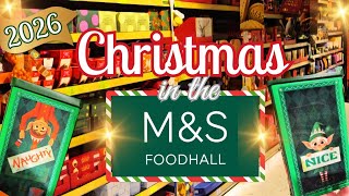 The First Signs of Christmas 2026 in the Marks & Spencer Foodhall! 