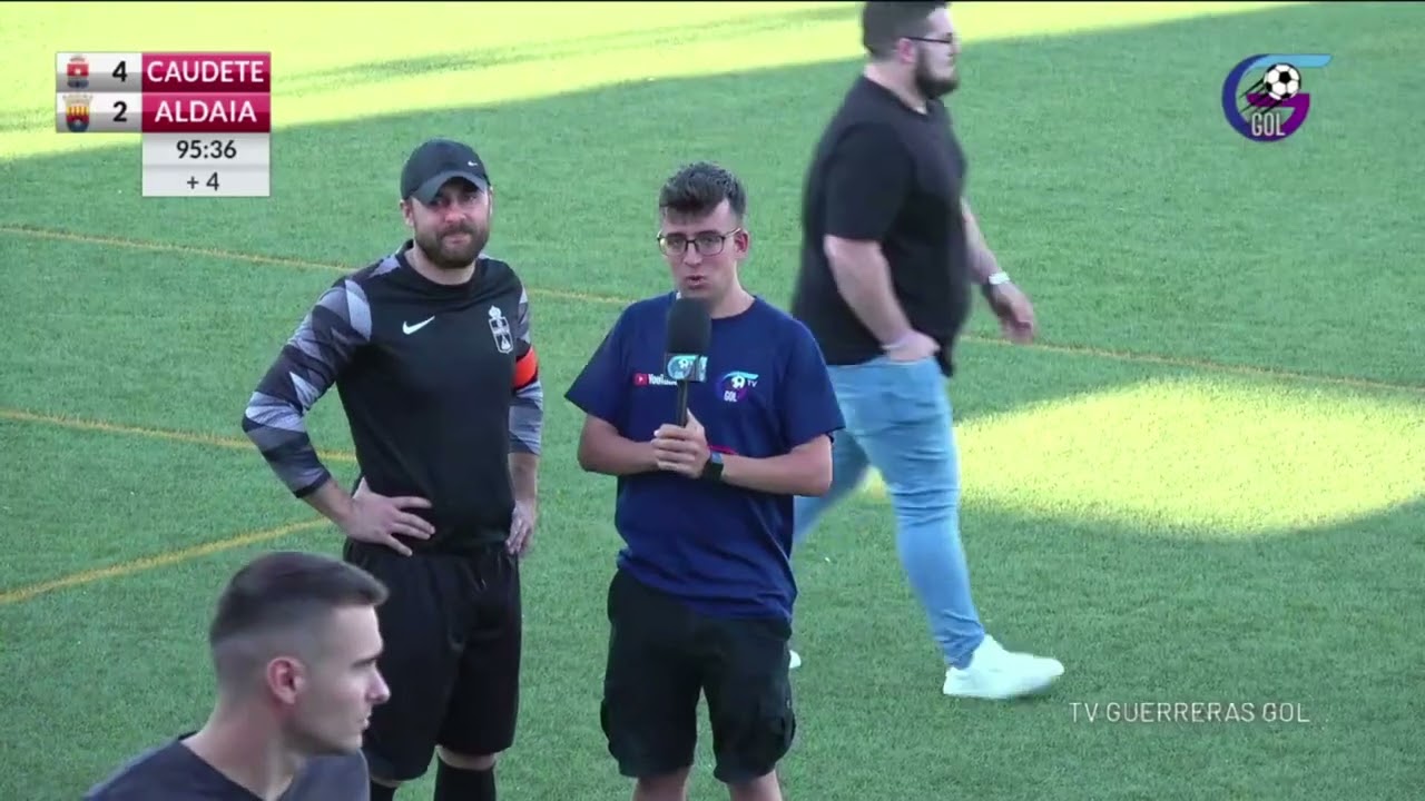 ENTREVISTAS 1 FFCV Caudete CF 4-2 UD Aldaia