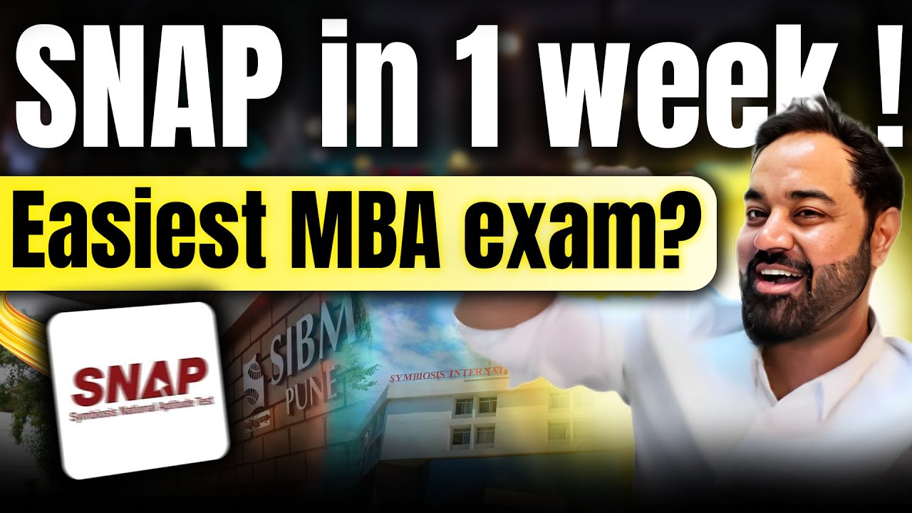 Easiest MBA Exam | SNAP Score Vs Percentile | Best SNAP Colleges | SIBM ...