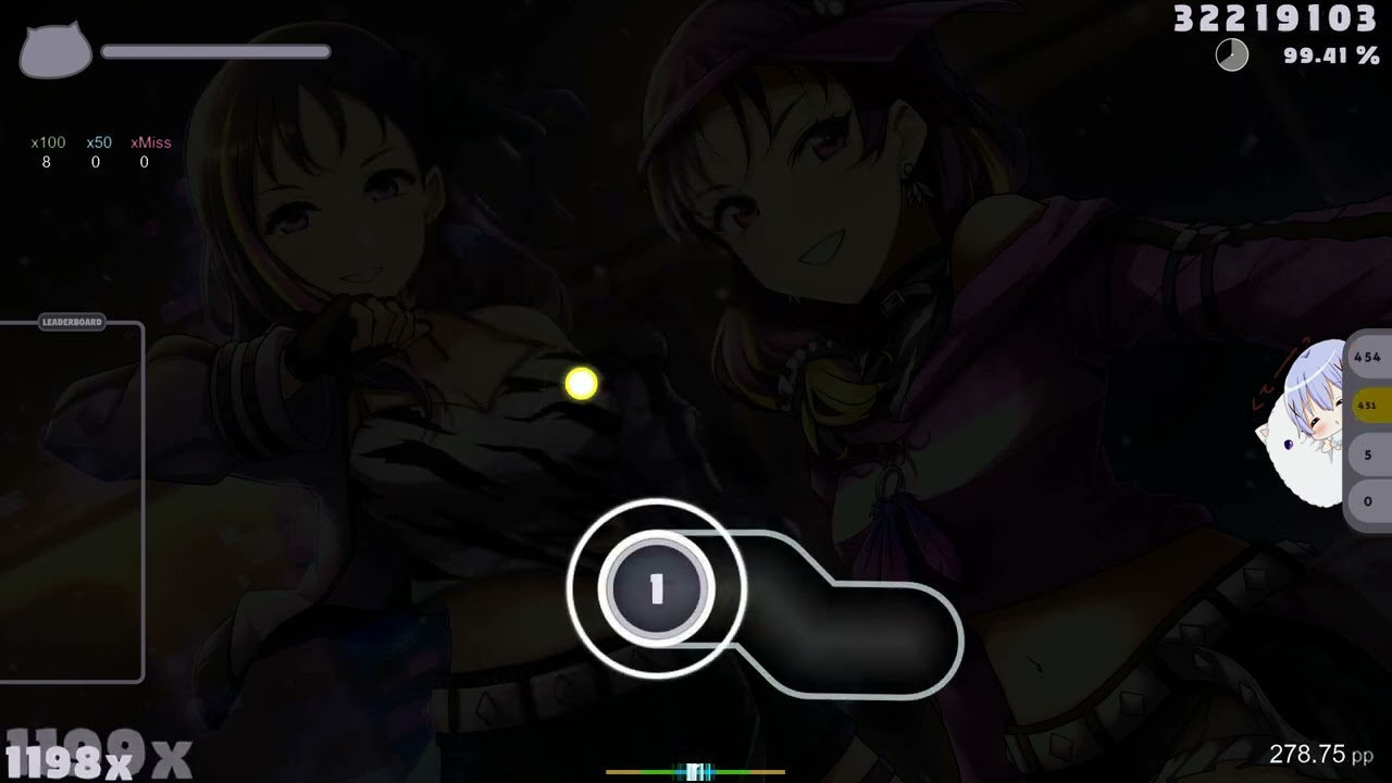 those are dropped slider ends // DROPOUT!? [Kowari's Extra] 98.75%