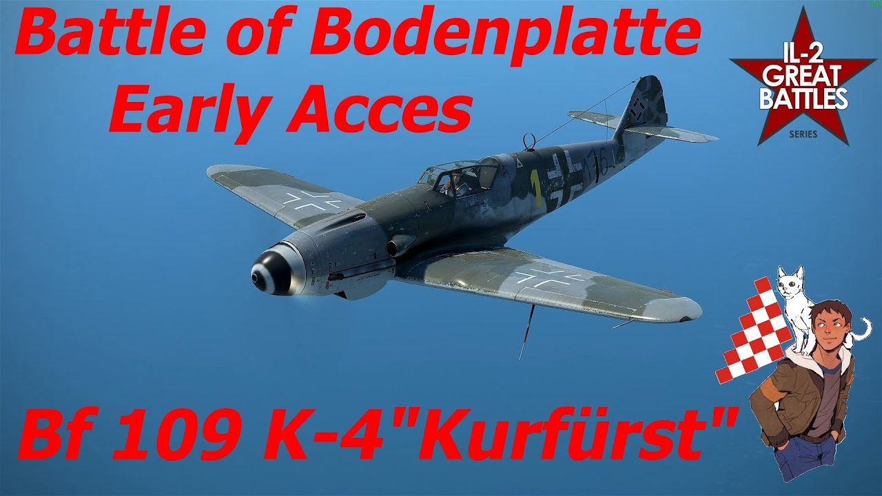 Bf 109 K-4 "Kurfürst"~  Battle of Bodenplatte Early Access