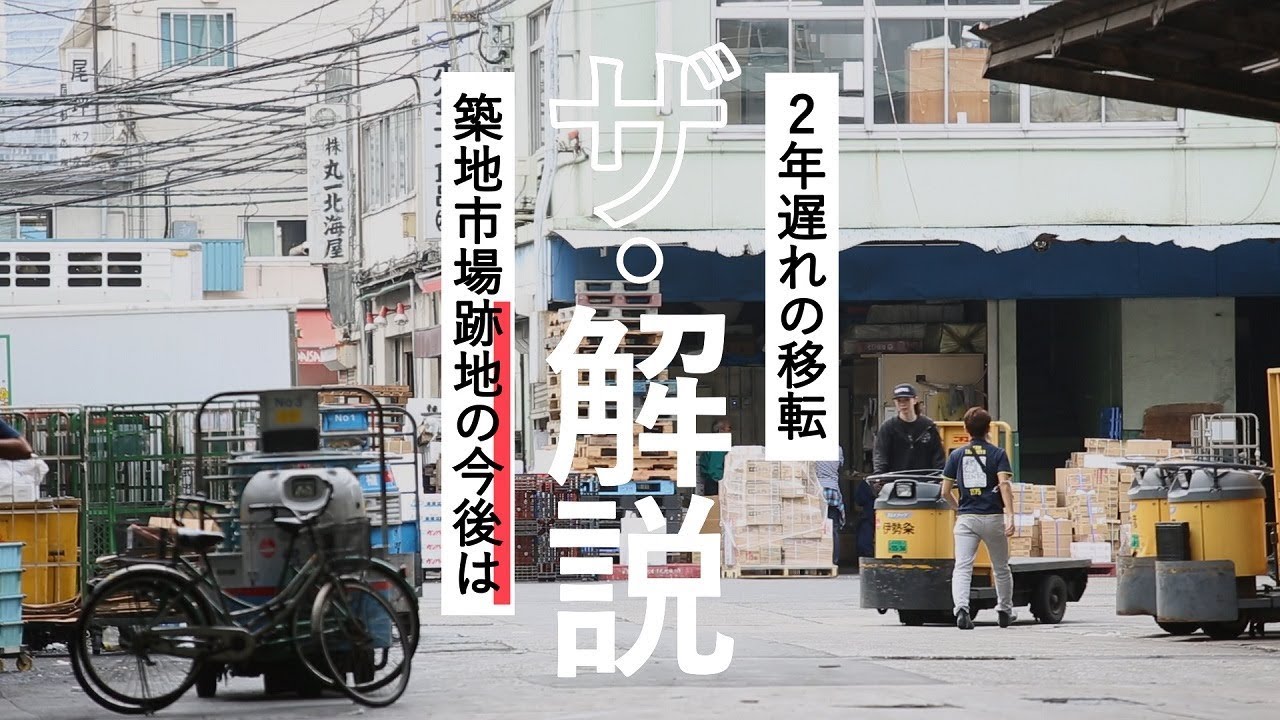 ザ 解説 食のテーマパーク構想どうなる 築地市場の跡地の今後 Youtube