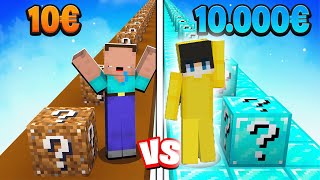 Billy Arm vs Luke Reich LUCKY BLOCK Battle in Minecraft