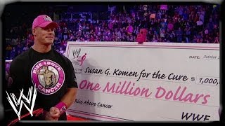 The WWE Universe & WWE Superstars help Susan G. Komen for a Cure