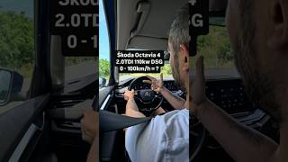 0-100km/h Škoda Octavia 4#zrychleni #fyp #test #auta #skoda