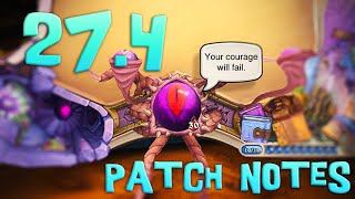 27.4 Patch Notes Review