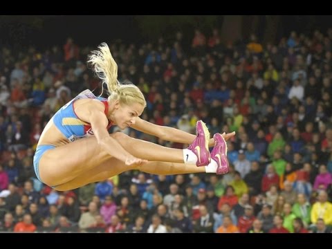 Darya Klishina Дарья Клишина 2014 11v European Championships Zurich Final August 13rd (HD)