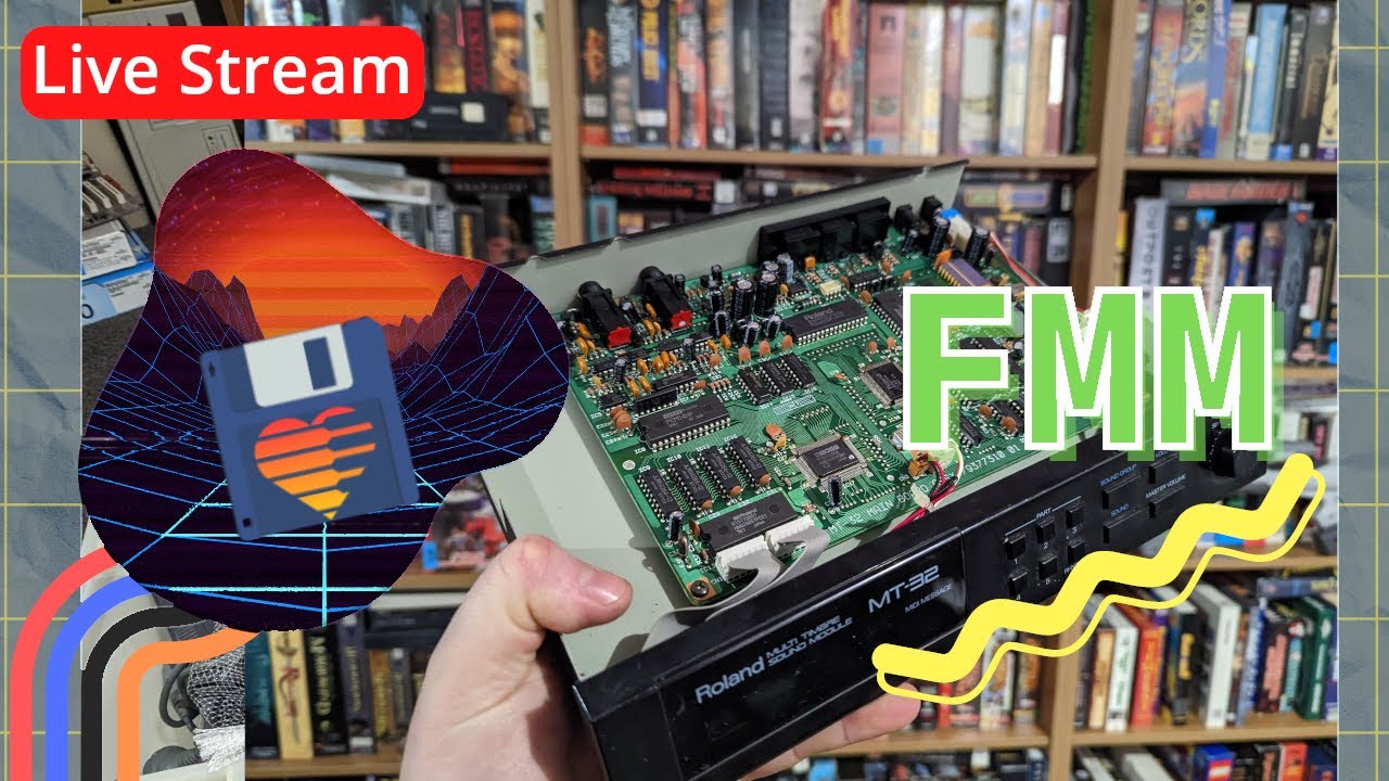 FMM Live Recapping an MT32 & Testing with MT32 MIDI games YouTube