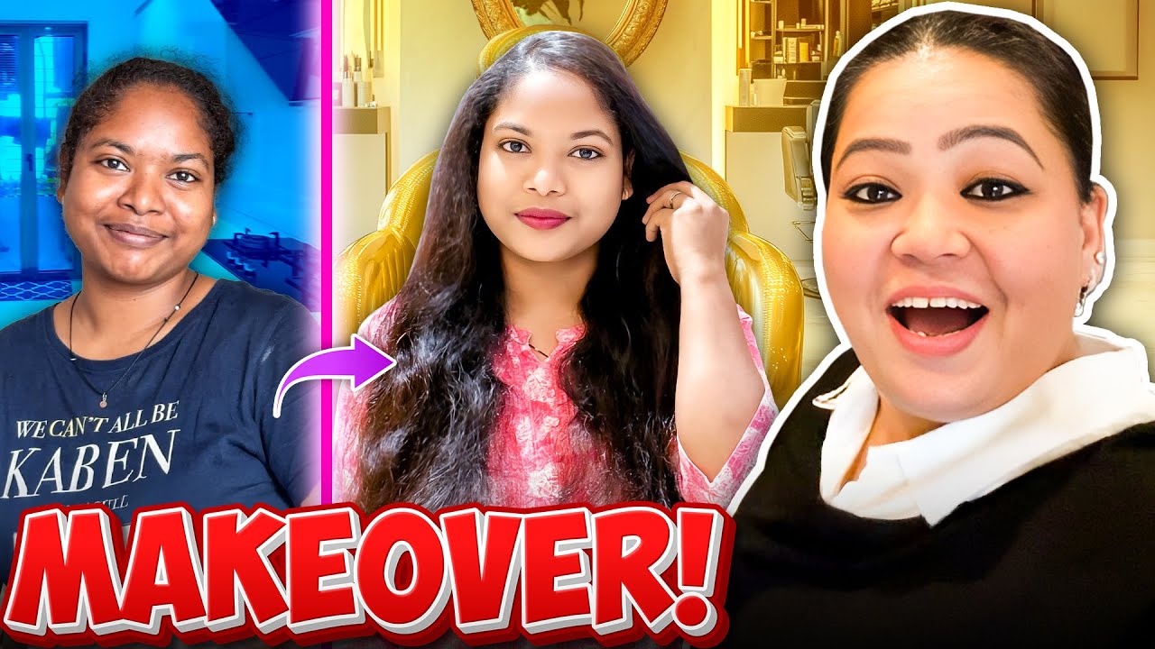 First Time Manisha Ka Makeover 😱 | Bharti Singh | Haarsh Limbachiyaa | Golla
