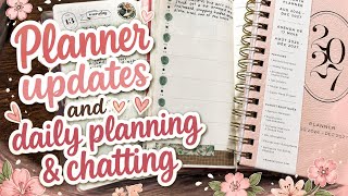 Planner updates and daily planning & chatting