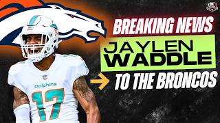 Jaylen Waddle to Denver?! HUGE IMPACT on Fantasy Football Rankings 🔥