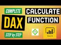 Power BI DAX Tutorial (4/50) - What is calculate Function