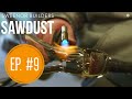 Sliding Barn Door | Custom Made Glass Light | SAWDUST EP09