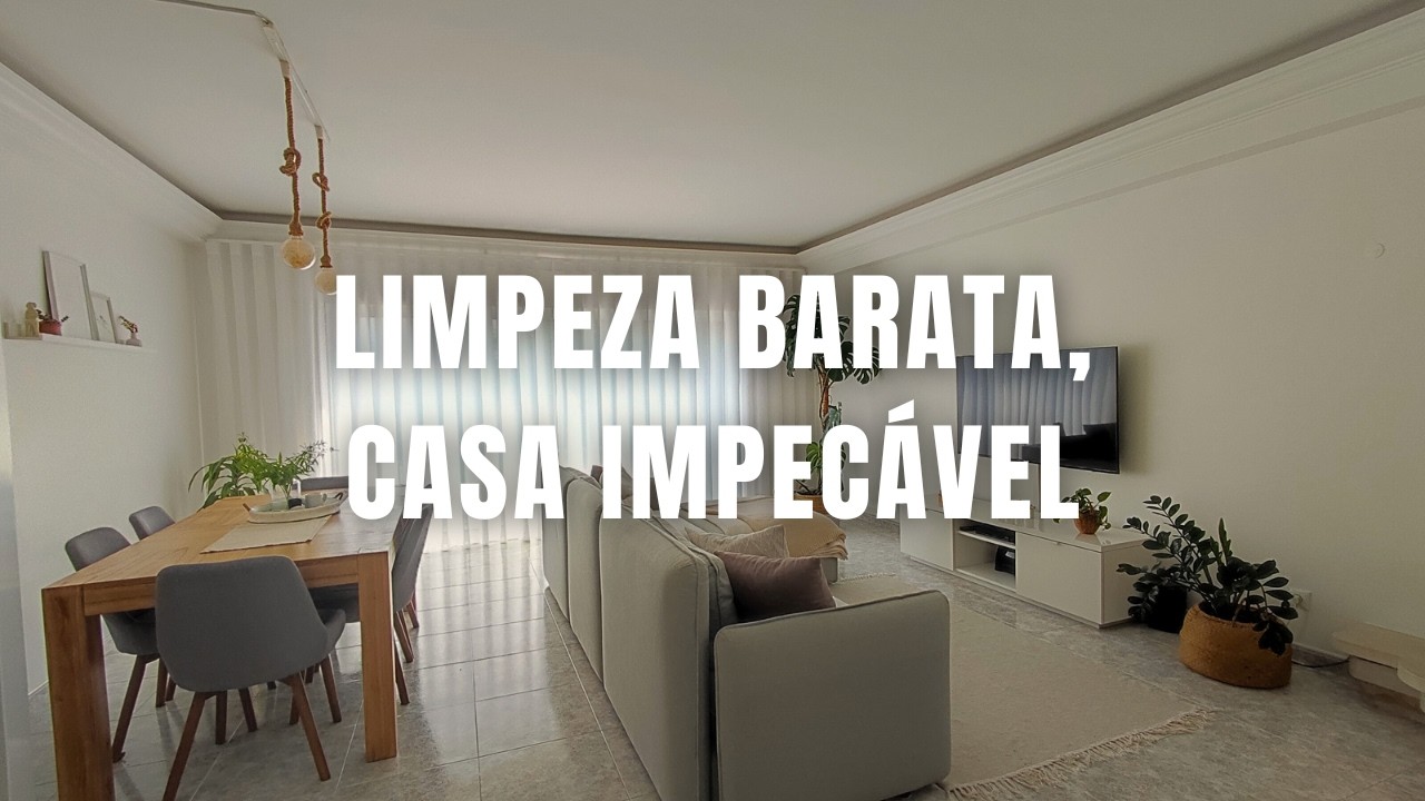 Poupei e simplifiquei a limpeza da casa ao deixar de comprar produtos desnecessário