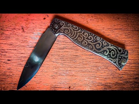 Knife Making | Membuat pisau lipat sederhana