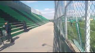 Así esperaba el Hilario Sánchez a los hinchas a horas del partido