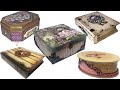 TOP 5 IDEAS FOR DECOUPAGE BOX / IDEAS FOR DECORATION