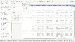 Tableau Table Improvements - How to add 50 columns in dashboard