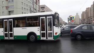 Автобус ЛиАЗ-6212.00 борт 2121 по 93 маршруту, Спб