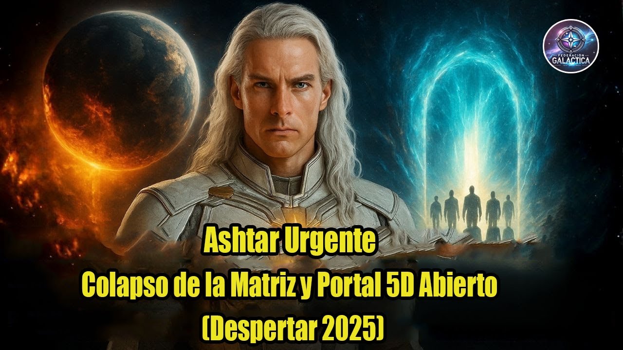 Ashtar Urgente Colapso de la Matriz y Portal 5D Abierto (Despertar 2025 ...
