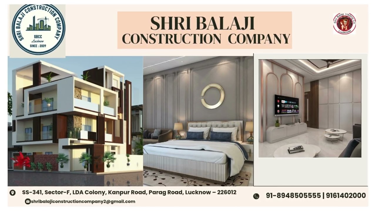 Shri Balaji Construction  A Space Designed for the Way You Love to Live 8948505555 | 9161402000