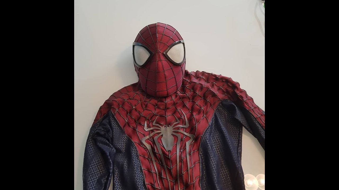 the amazing spiderman 2 suit