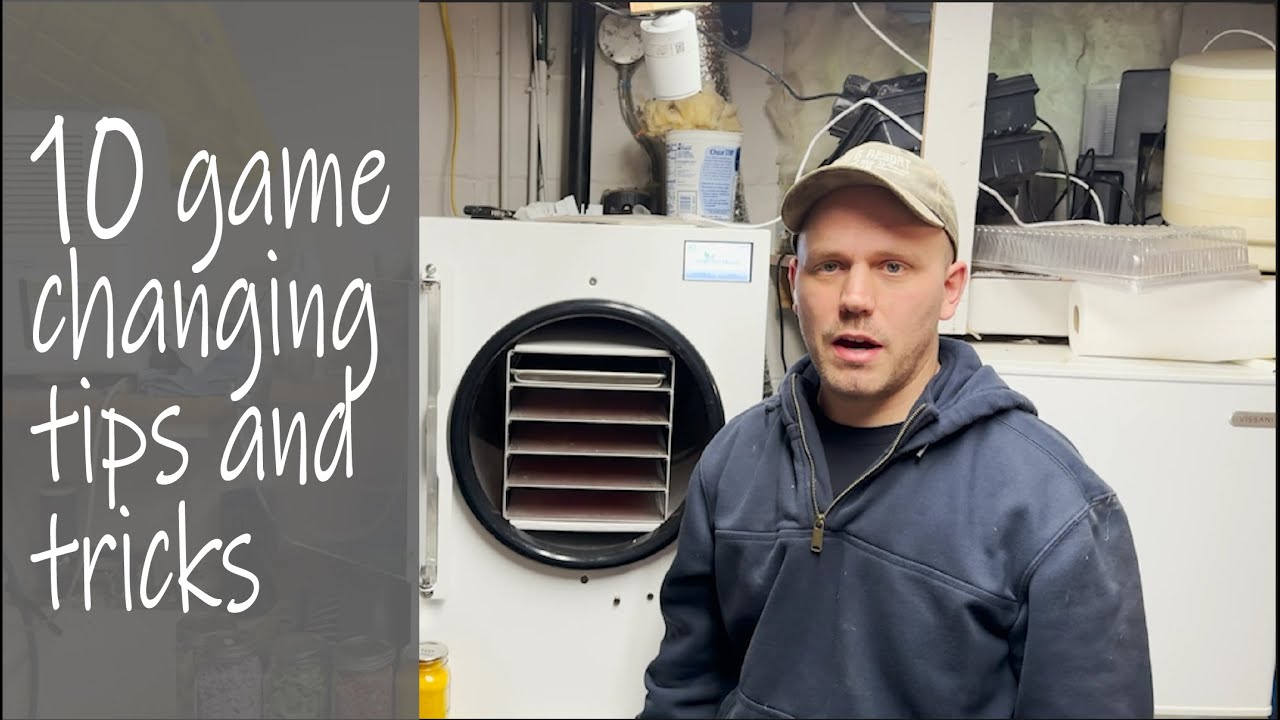 Советы для тех, кто впервые использует сублимационные сушилки, которые облегчат жизнь!