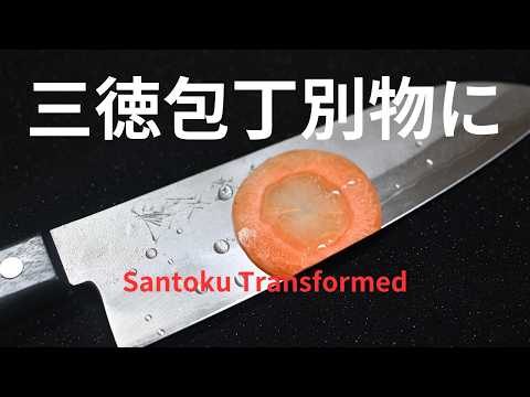 Santoku knife transformed | Miyamura Front Principle & One-Pass
