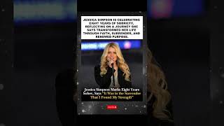 The singer and entrepreneur Jessica Simpson shared a message about faith 🙂 #shorts