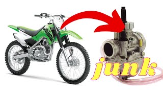 This is why the kawasaki klx140 sucks from the factory and this is how to fix it!