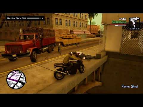 GTA San Andreas - Downtown Los Santos Rampage + Six Star Escape - GTA San Andreas - Downtown Los Santos Rampage + Six Star Escape