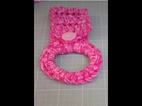 How to Crochet Hanging Kitchen Towel - Naztazia ®