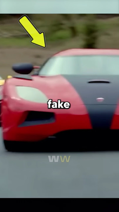 All Cars In Need For Speed Were Fake!