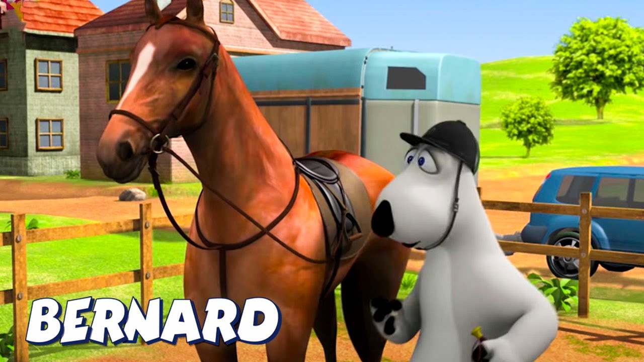 Bernard Bear | Horse Race! AND MORE | Cartoons for Children | Full Episodes  - YouTube
