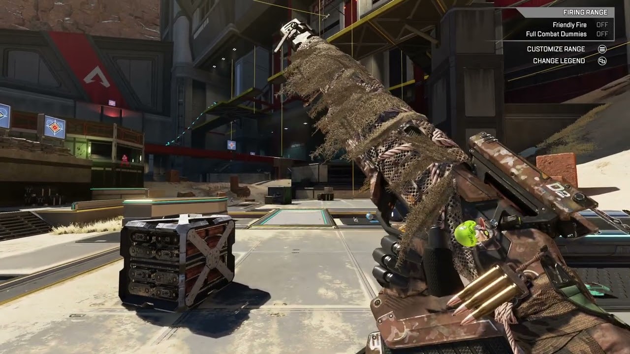 Recolor for the Triple Take (Ghillied As Charged), All Gestures. [Apex Legends - Highlight - Jul.23]