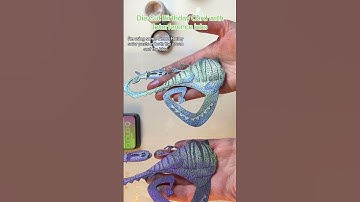 Die Cut Birthday Card with Interference inks #cardmaking #interference #shorts