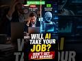 Will AI Take Your Job? The Truth Nobody Tells You! 🤖#AI #ArtificialIntelligence #FutureSkills