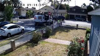 2020 - Trash left by Street Sweeper
