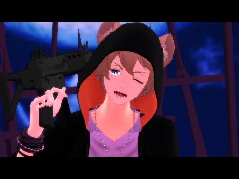 【MMDツイステ】Machine Gun【ラギー・ブッチ】