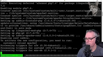 Install Zabbix Server, Frontend and Agent : Zabbix 6 LTS