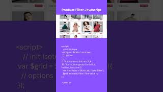 Product Filter Using Javascript #coding #viral #viralshort #trading #codewithharry #reactjs