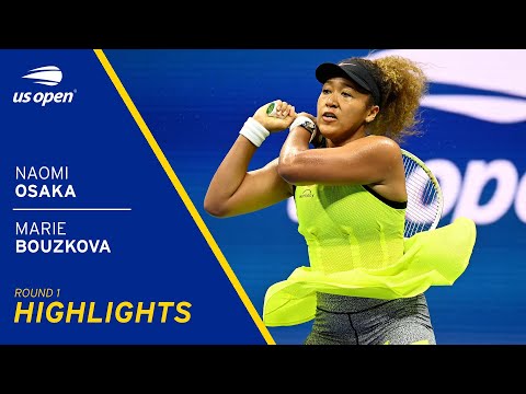 Naomi Osaka vs Marie Bouzková Highlights | 2021 US Open Round 1