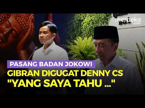 Pasang Badan Jokowi, Bela Gibran Usai Ijazahnya Digugat Denny Cs ke MK: yang Saya Tahu ...