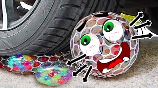 Experiment Car vs King Kong, Hulk, Balloon Explosion - Crushing Crunchy & Soft Things by Car