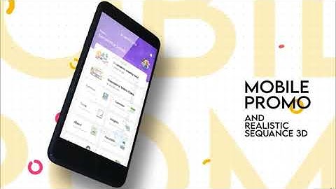 Minimalist App Promo  -Video World  || ae project file After Effects Free Project Download