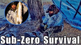 Hunter Survives Sub-Zero on the Open Prairie!