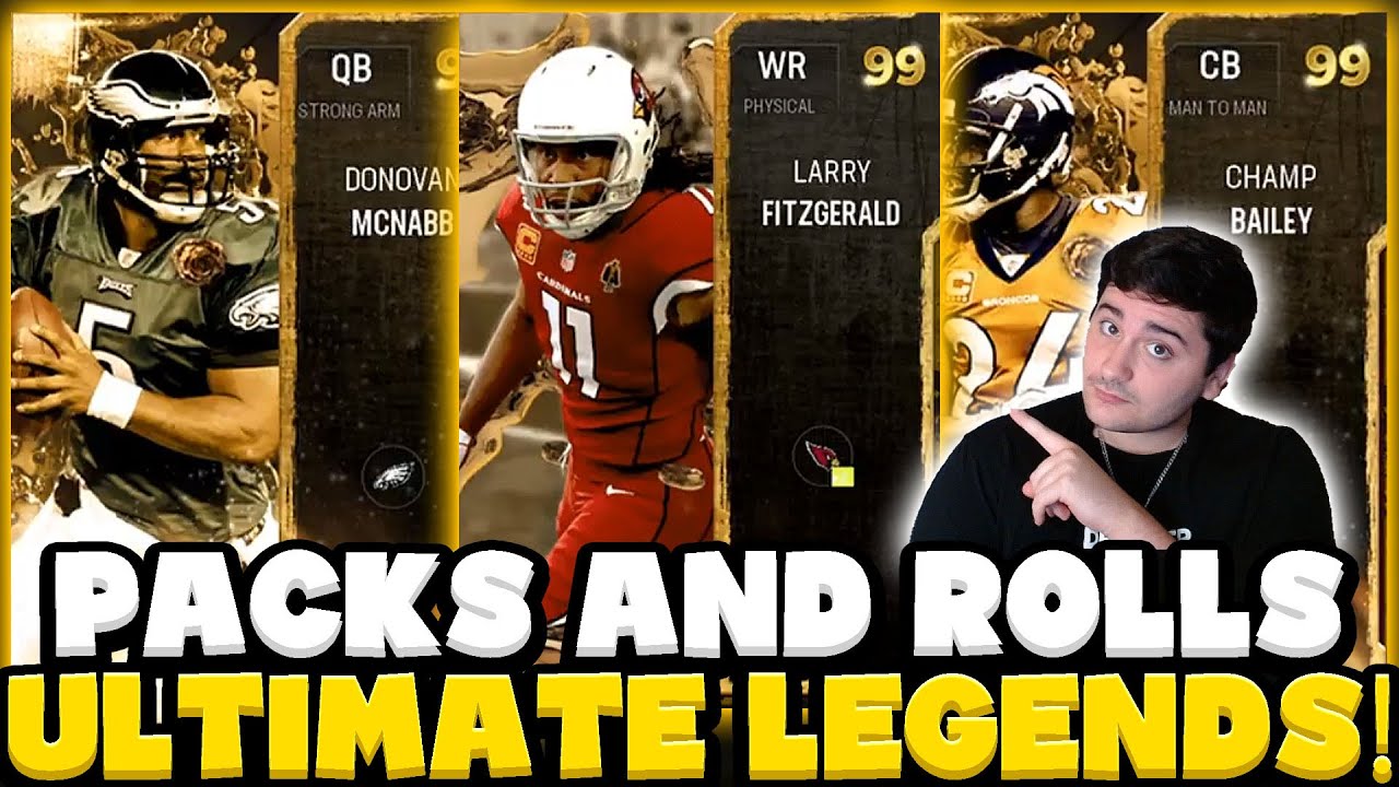 ULTIMATE LEGEND PACKS AND TRAINING VARIETY PACKS! W OR L PACKS!? MADDEN