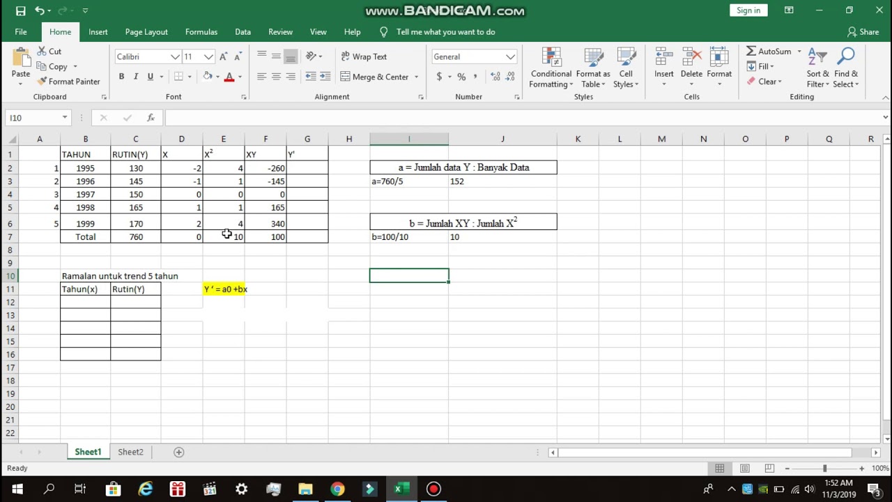 Contoh Soal Dan Jawaban Metode Least Square