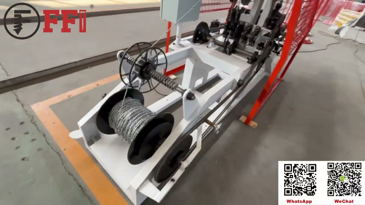 FFI-CS-C Latest version barbed wire twisting/making machine