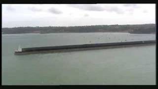 The incredible tide on Jersey in the Channel Islands